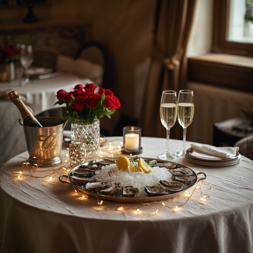 Dîner Romantique 3 Services : Menu Aphrodisiaque Complet | Bona Sanitas