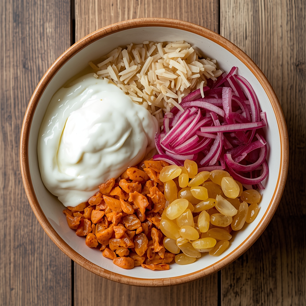 The Importance of a Healthy Digestion | Bona Sanitas 3 Bowl of fermented foods including yogurt, sauerkraut and kefir on a wooden table, representing probiotic-rich foods that support gut health and digestion